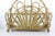 Vintage Fan Style Bent Bamboo Magazine Rack Holder For Sale - Image 13 of 13
