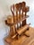 Late 20th Century Workshop-Made Wooden Utensils With Holder - 9 Pieces For Sale - Image 4 of 8