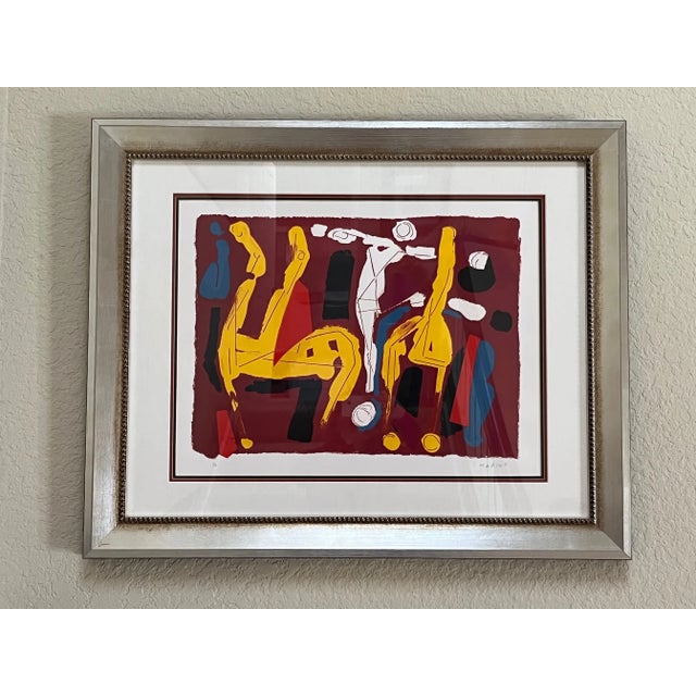 Artist: Marino Marini Country: Italy Title: Chevaux et cavalier V Medium: Original Lithograph Marks: Hand signed in pencil...