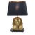 Mid-Century Modern Vintage Hollywood Regency Brass Pharaoh Table Lamp, 1960s For Sale - Image 3 of 18