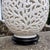 Vintage Mid 20th Century Hollywood Regency Pierced Ceramic Lidded Ginger Jar Table Lamp For Sale - Image 4 of 11