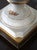 White 1950s Sevres Style Gold Gilt Floral Motif Porcelain Urn Lamps - Pair For Sale - Image 8 of 15