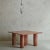 Mid-Century Modern ‘Il Colonnato’ Dining Table in Red Persian Travertine by Mario Bellini for Cassina, Italy 1970s For Sale - Image 3 of 13