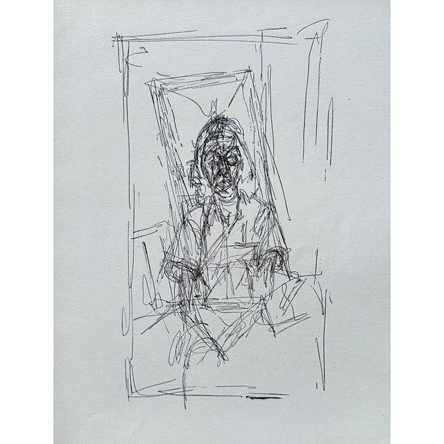 Alberto Giacometti, Portrait, 1956, Lithograph For Sale - Image 5 of 5