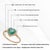 1.2ct Zambian Emerald Heart Necklace in 14k Gold With Halo Diamonds Size 5.5 For Sale - Image 12 of 17