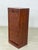 Wood Vintage Danish Teak Roll-Top Cabinet For Sale - Image 7 of 14