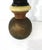 Antique White Vintage Folk Art Painted Small Barber Pole For Sale - Image 8 of 13