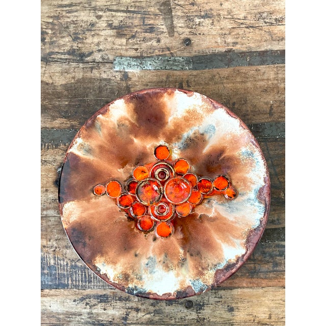 Vintage Brueghel Ceramic Plate For Sale - Image 10 of 12