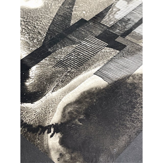 Eugène Eechaut, Abstract Composition, 1973, Ink on Paper, Framed For Sale - Image 4 of 13