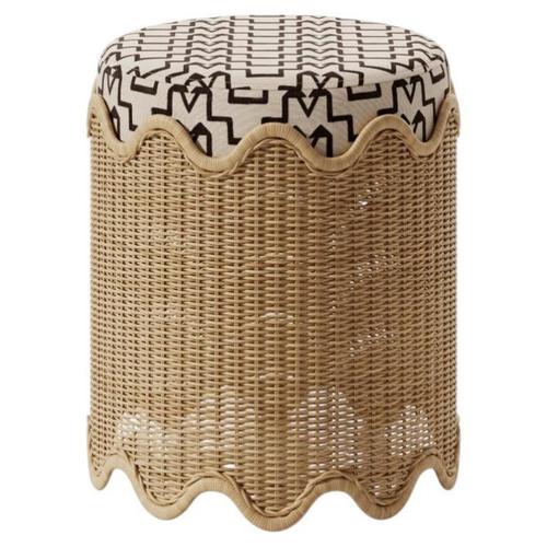 Fidji Pouf in Rattan by Popus Editions For Sale - Image 6 of 6