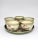 Hand-Painted Vietnamese Lotus Motif Ceramic Tea From Bat Trang - Set of 6 For Sale - Image 4 of 9
