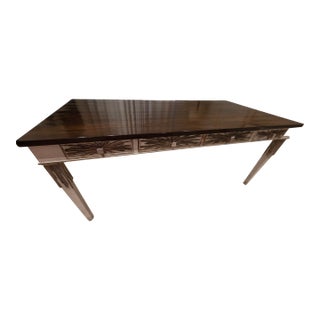 Ebanista La Stella Desk Walnut Top For Sale