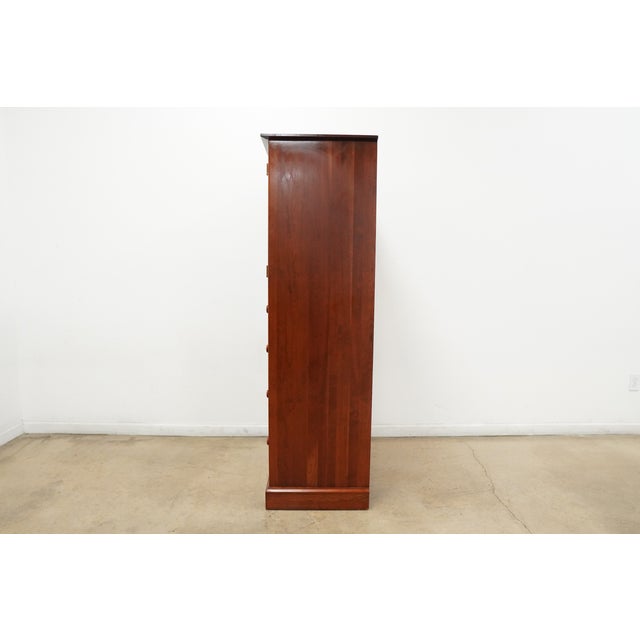 1990s Vintage Ethan Allen American Impressions Cherry Cabinet For Sale - Image 5 of 18