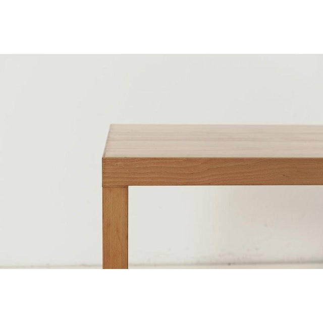 Dining Table in Beech and Walnut, Switzerland, 1950s For Sale - Image 4 of 9