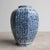 ANTIQUE DELFT POTTERY VASE /JAR A hugely decorative octagonal tin glazed earthenware vase with repeated floral and foliate...