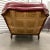 American Art Deco Club Chair & Ottoman in Red Naugahyde - a Pair For Sale - Image 10 of 13