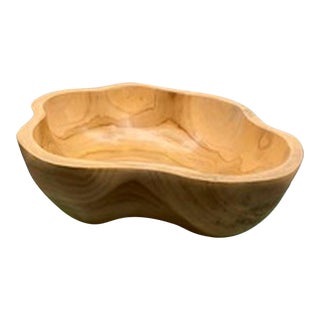 Medium Wooden Bowl For Sale