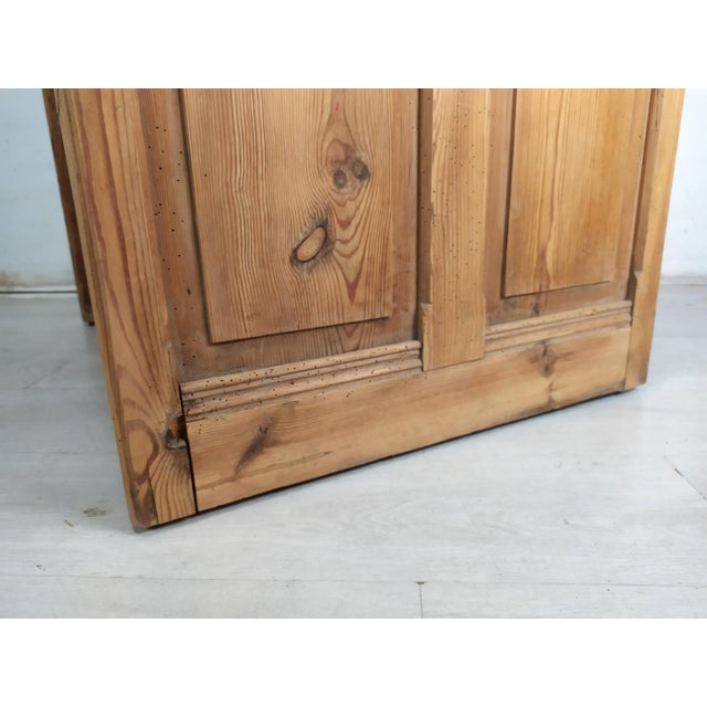 Antique Fir Office Counter For Sale - Image 17 of 18