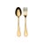 Contemporary Mepra Dolce Vita 2-Piece Hostess Serving Set, Mirror Oro For Sale - Image 3 of 3