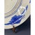 Large Japanese Hand-Painted Blue and White Dish, 19th Century For Sale - Image 11 of 12