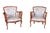 Textile Floral Armchairs, Set of 2 For Sale - Image 7 of 7
