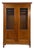 Vintage Wardrobe Grange French Antique Style Locking Bronze Dowel Armoire For Sale