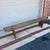 19th C. Lancaster County Pa Raw Pine Mortised Bench (76.25") For Sale - Image 12 of 12