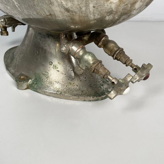 Vintage Italian Steel Soda Water Dispenser by Esperia, 1930s For Sale - Image 16 of 18