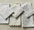 Set of 7 Antique Linen & Cotton Pillowcases With Lace Trim & Monogram — C. 1920s, Nantucket Estate For Sale - Image 4 of 18