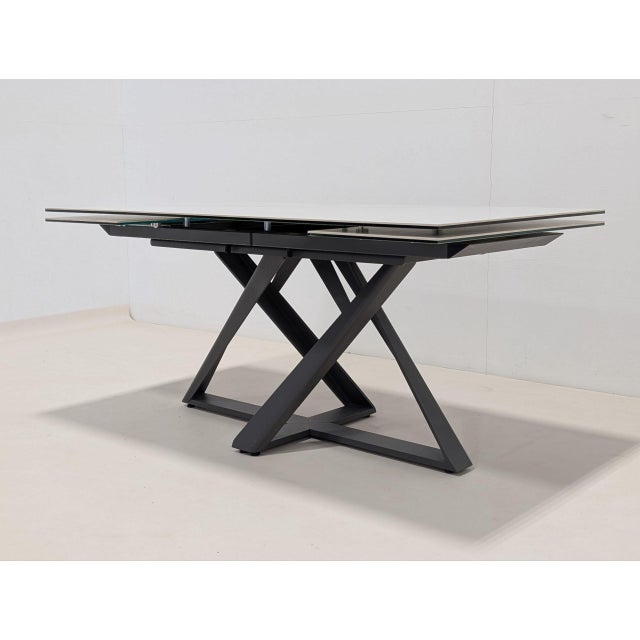Millennium Extendable Dining Table from Bontempi For Sale - Image 4 of 13