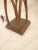 Wood Danish Modern Twisted Table Lamp For Sale - Image 7 of 11