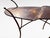 Art Deco 1999 Monumental Studio Craft "Inverted Opposition" Handmade Metal Console Table by Mark Oldland For Sale - Image 3 of 16