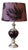 Modern Violet Lamp, England For Sale