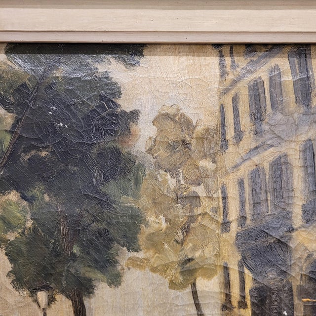 Post-Impressionism Artist, Pont Marie, Paris, 20th Century, Oil on Canvas, Framed For Sale - Image 13 of 18