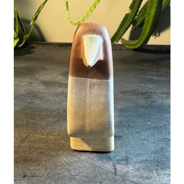 1970s Vintage 1970s Susana Espinosa Signed "Se" Ceramic Bird Figurine MCM Puerto Rico For Sale - Image 5 of 12