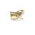 Champagne Le Vian, Gladiator Champagne Diamond and Diamond Ring, 14k Yellow and Black Gold, Size 7 For Sale - Image 8 of 9