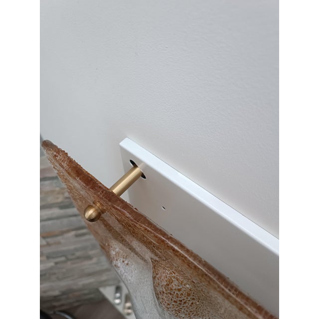 1970s Murano Glass Wall Sconce from Mazzega, 1970s For Sale - Image 5 of 11
