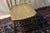 Spindle Antiqued Gold Painted Chair From the Early 1900s For Sale - Image 6 of 14