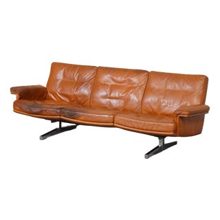 Leather DS 31 Sofa from de Sede, Switzerland, 1970s For Sale