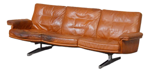 Leather DS 31 Sofa from de Sede, Switzerland, 1970s