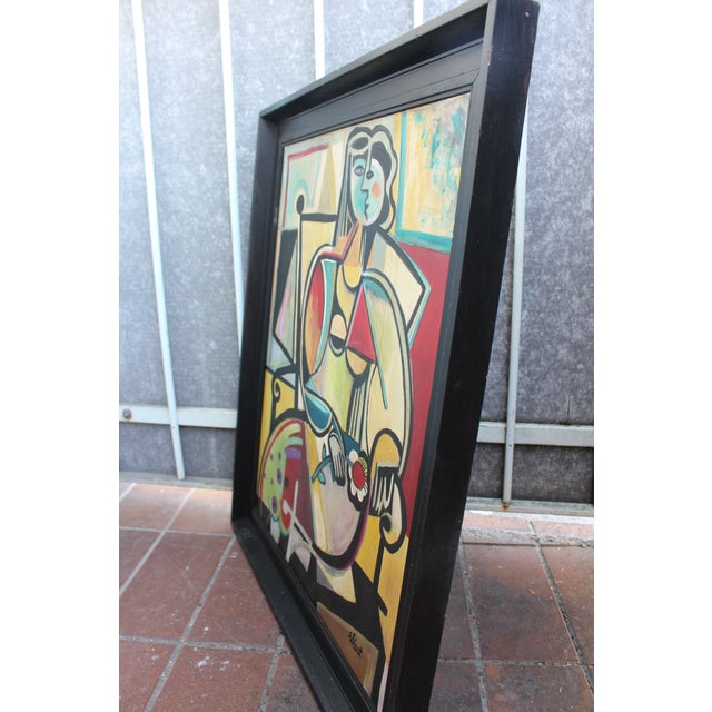 1932 Surrealism Pablo Picasso Acrylic on Board For Sale - Image 6 of 7