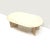 Oval Travertine Coffee Table, 1970s For Sale - Image 4 of 6