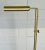 Currey & Company Currey & Company Modern Satin Brass Floor Lamp For Sale - Image 4 of 5