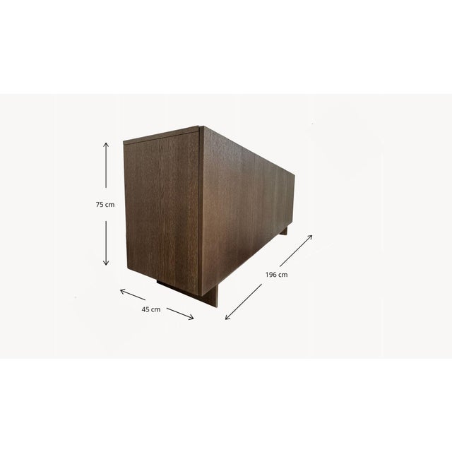 Verto Credenza - Sideboard 4dp Wood Veneer & Bio For Sale - Image 6 of 10