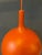 Orange Mid-Century Space Age Orange Väster Pendant Light from Ikea For Sale - Image 8 of 11