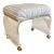 1960s Lucite Waterfall Vanity Stool For Sale