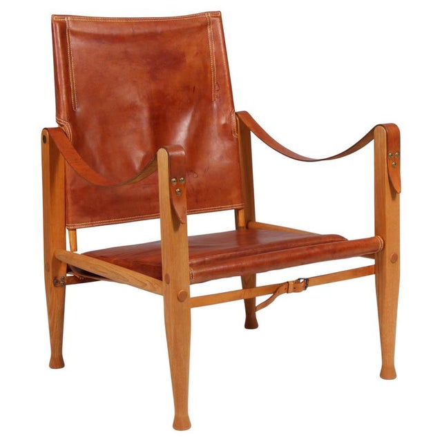 Safari Chair by Kaare Klint for Rud Rasmussen, 1960s For Sale - Image 9 of 9