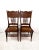 Spindle Back Pressed Chairs - Set of 2 For Sale - Image 12 of 13