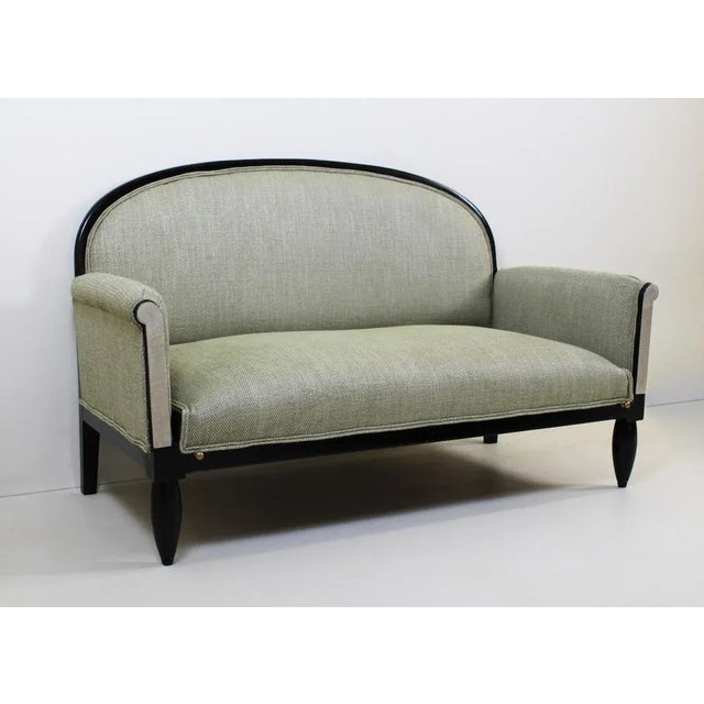 Vintage Fabric Sofa, 1930s For Sale - Image 11 of 12