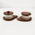 Brown Teak Sugar Bowls, Denmark, 1960s, Set of 2 For Sale - Image 8 of 8